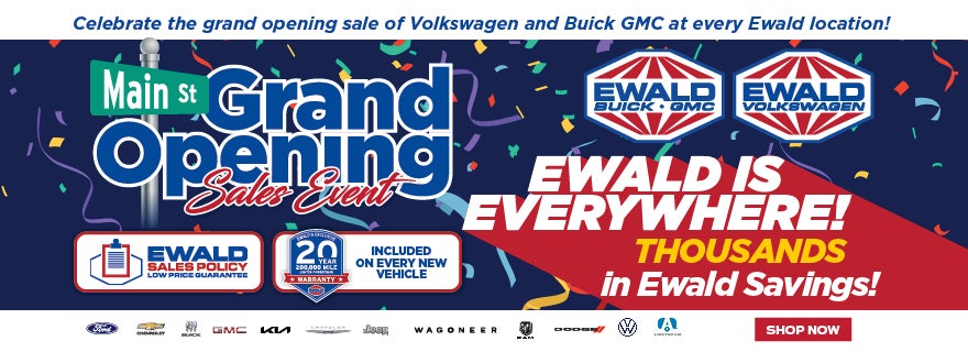Ewald's Grand Opening Sale